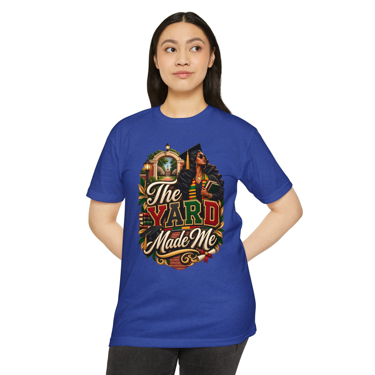 The Yard Made Me T-Shirt — Reggae Jamaican Pride Graphic Tee