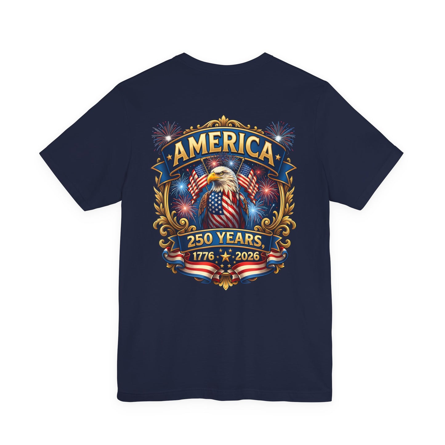 America 250th Anniversary T-Shirt — 1776–2026 Patriotic Eagle Tee