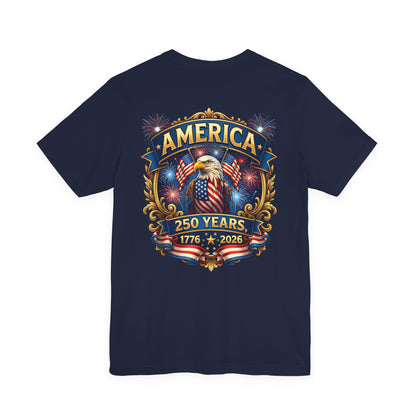 America 250th Anniversary T-Shirt — 1776–2026 Patriotic Eagle Tee