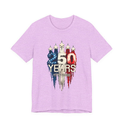 Independence 250th Anniversary Tee — "250 Years 1776–2026" Patriotic T-Shirt