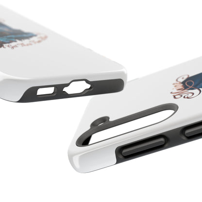 Maine Lighthouse Tough Phone Case — "Can't Get There From Here" State Silhouette