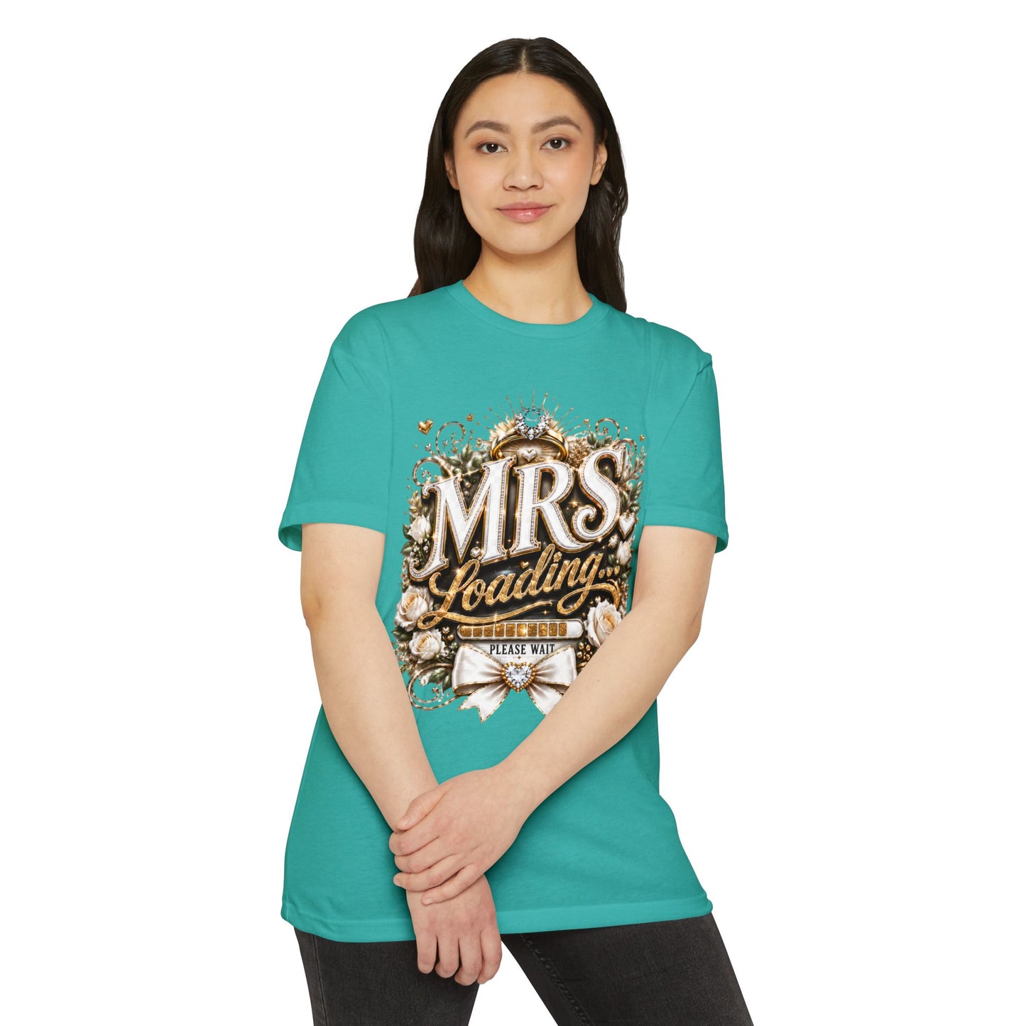 Mrs Loading T-Shirt — Bridal Pregnancy Announcement Tee