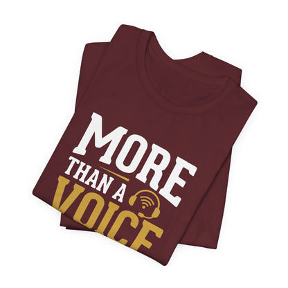 911 Dispatchers T-Shirt — "More Than a Voice, A Lifeline" Appreciation Tee