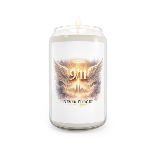 9/11 Never Forget Memorial Soy Candle — Scented 13.75oz