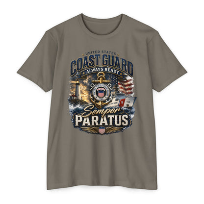 Coast Guard Semper Paratus T-Shirt – U.S. Coast Guard Veteran Tee
