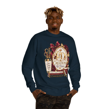 Creations by Damaris Graphic Sweatshirt — Cozy Artist Logo Crewneck