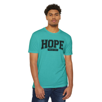 Hope Psalm 130:5 T-Shirt — Inspirational Faith Tee