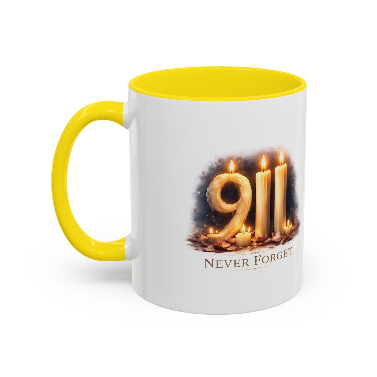 9/11 Never Forget Memorial Coffee Mug