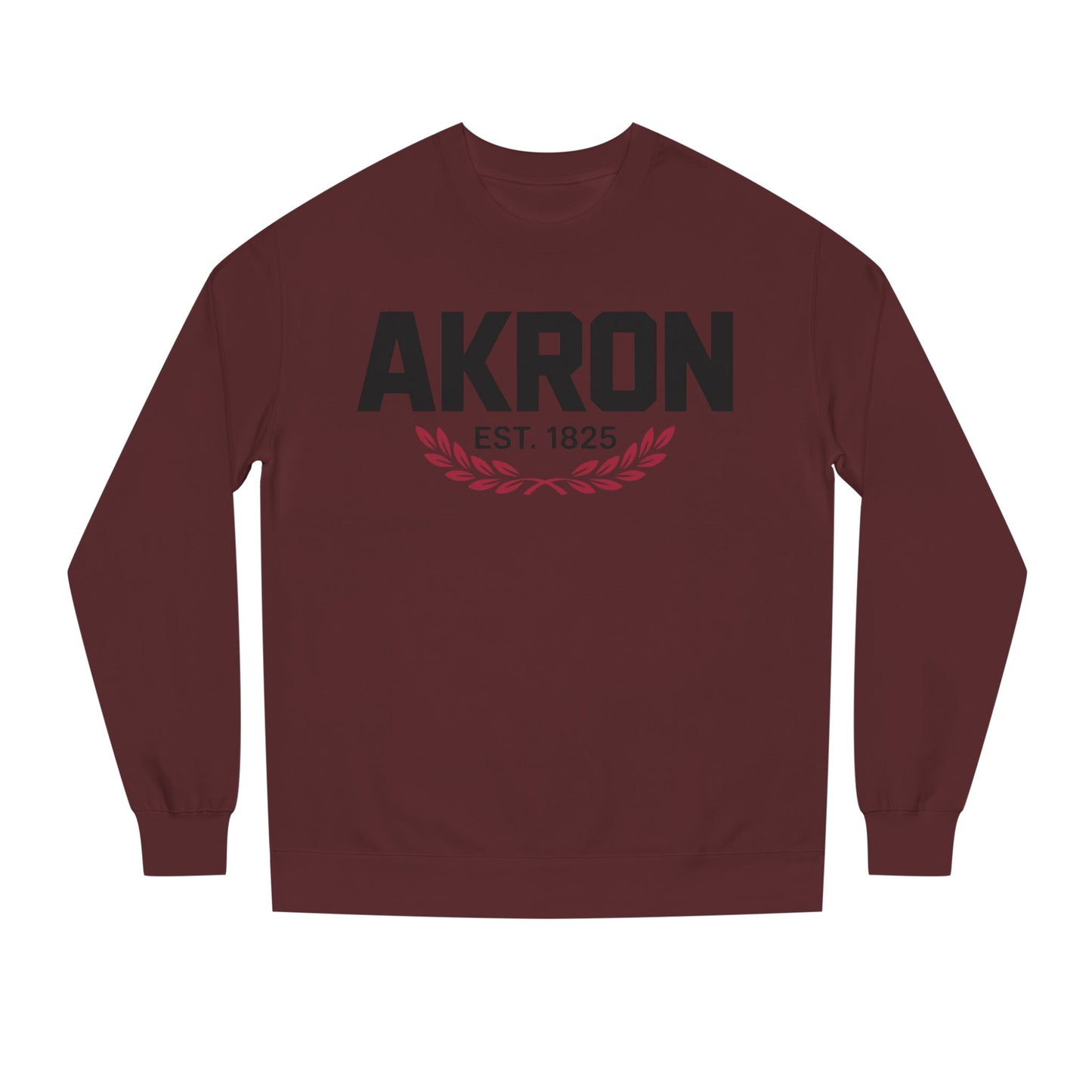 Akron Est. 1825 Crewneck Sweatshirt — Vintage City Pride Pullover