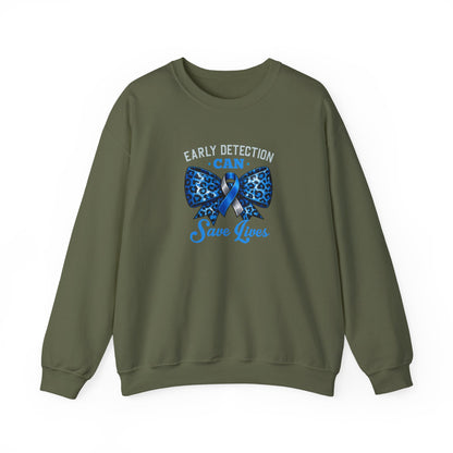"Early Detection Can Save Lives"  Sweatshirt
