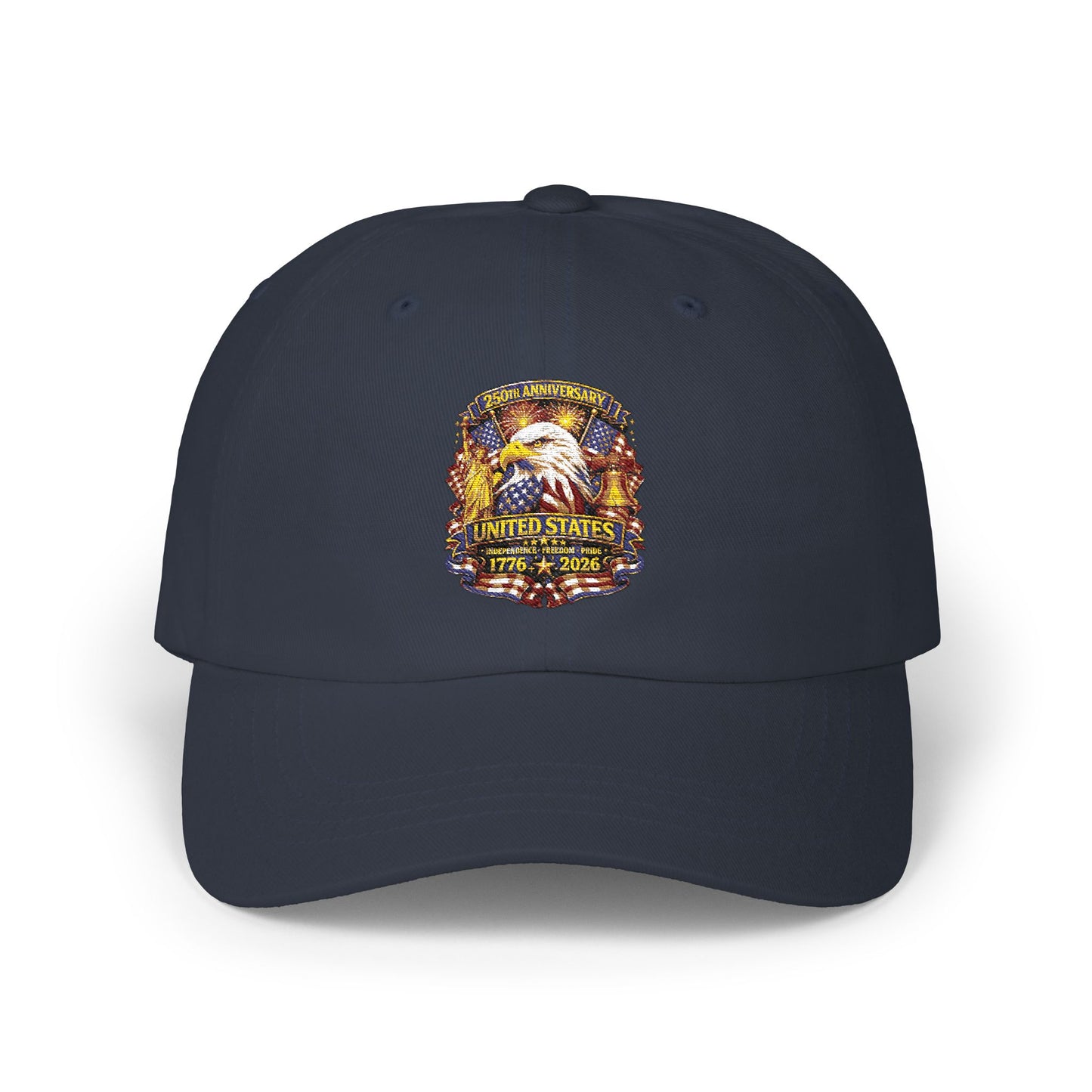 Eagle Seal Dad Cap - Vintage Patriotic Baseball Hat