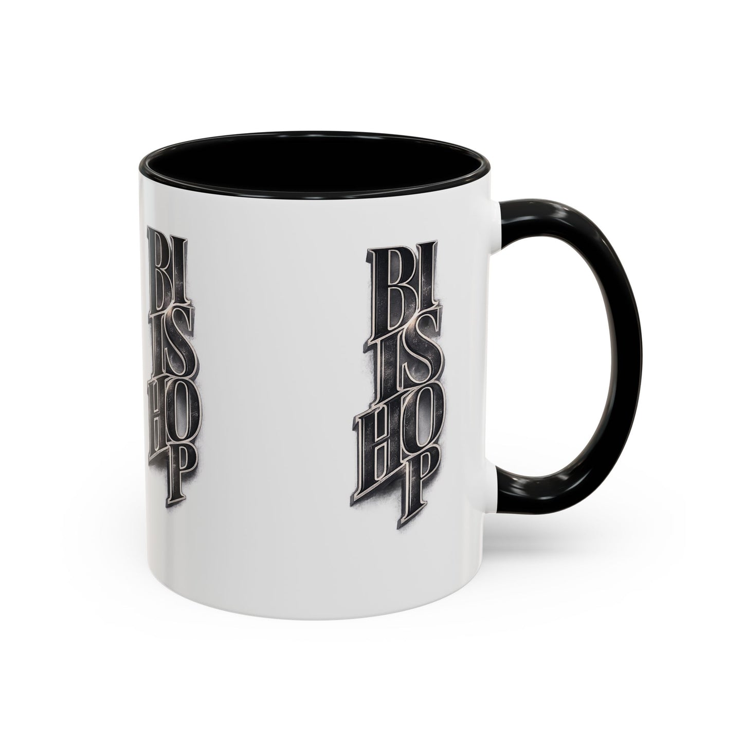 Bishop Vertical Logo Accent Coffee Mug — 11/15oz
