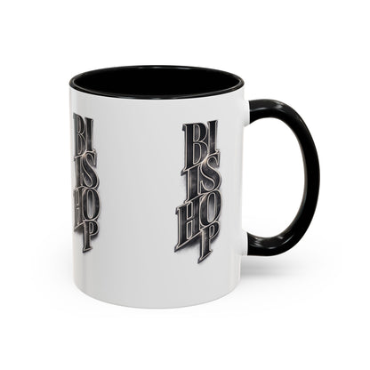 Bishop Vertical Logo Accent Coffee Mug — 11/15oz
