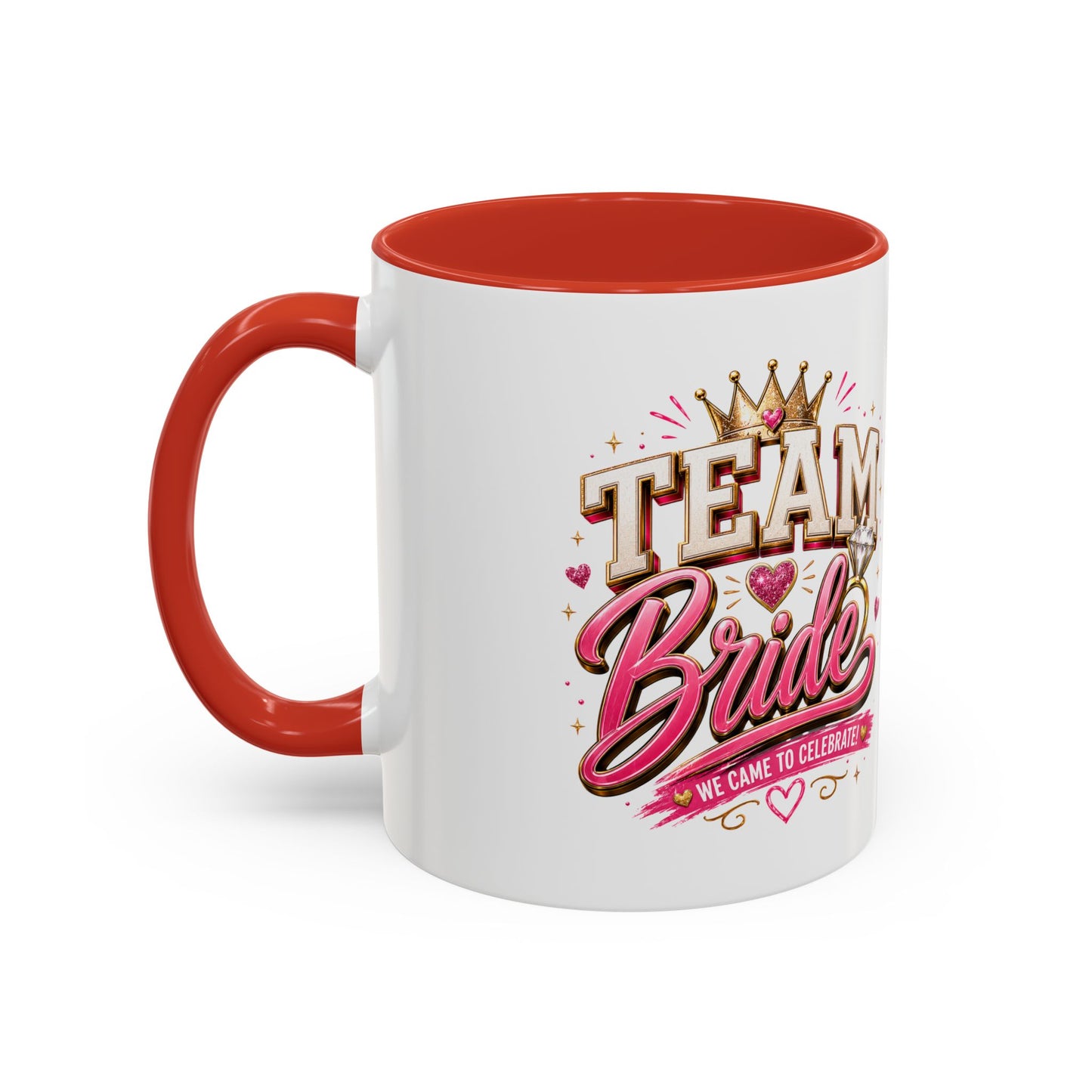 Team Bride Coffee Mug — 'Team Bride' Bachelorette Accent Mug (11/15oz)