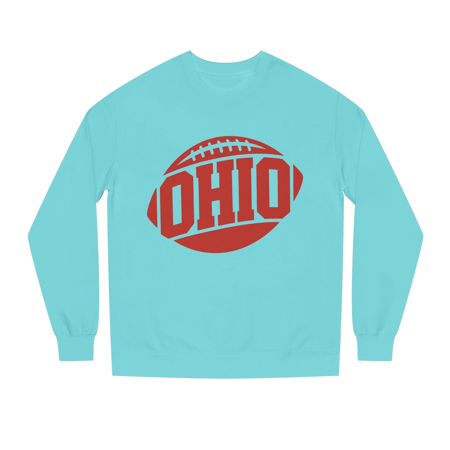 Ohio Football Crewneck Sweatshirt — Vintage Collegiate Game Day Pullover