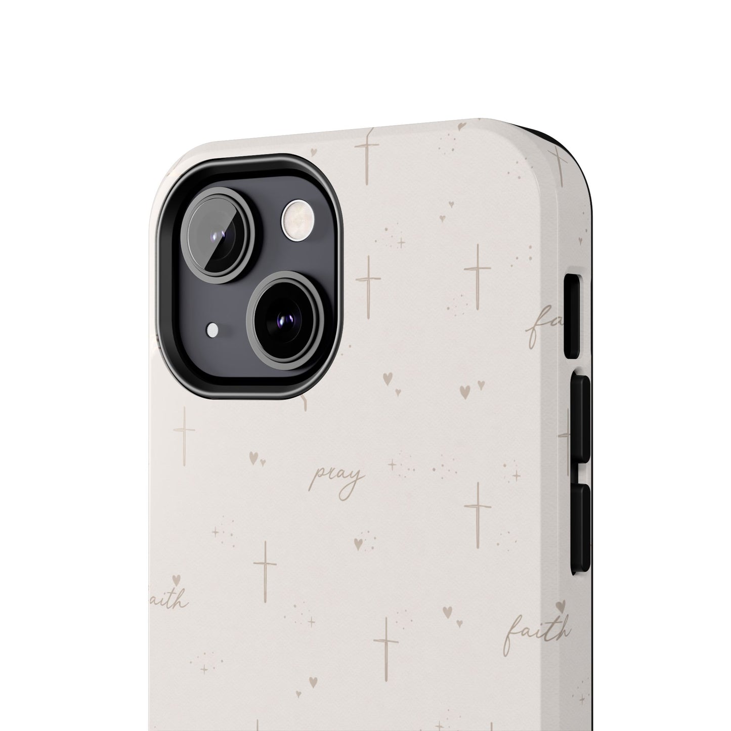 Pray with Faith Phone Case | Christian floral iPhone Case