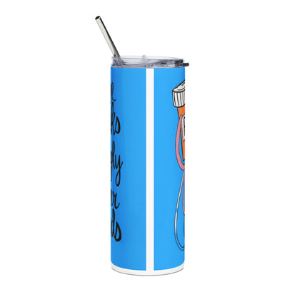 20oz Nurse Tumbler — Cute Medical Icons Stainless Steel Travel Cup