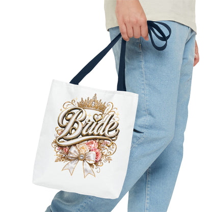 Bride Tote Bag — Bridal Shower, Bachelorette & Wedding Day Gift