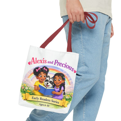 Children's Tote Bag – "Alexis and Precious" Early Readers Book Design
