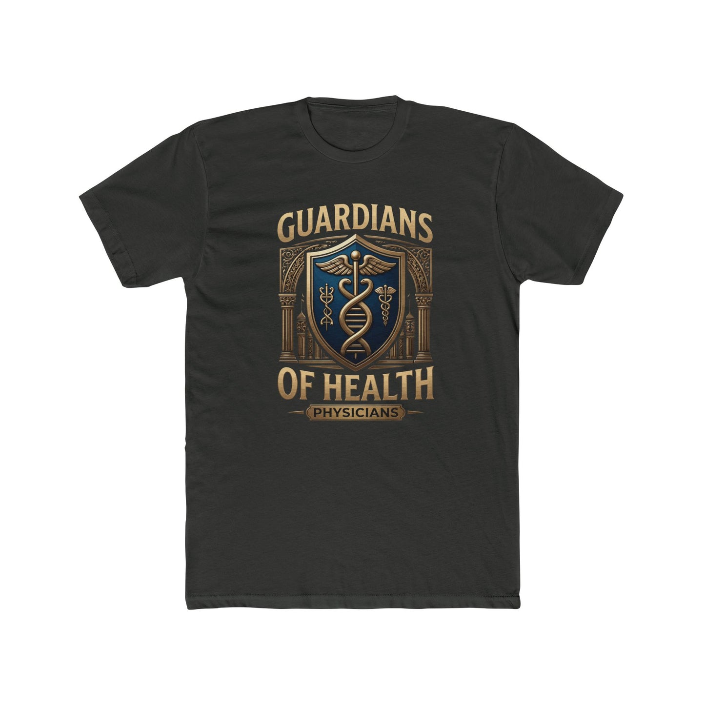 Guardians of Health Physician T-Shirt — Medical Doctor Shield Tee