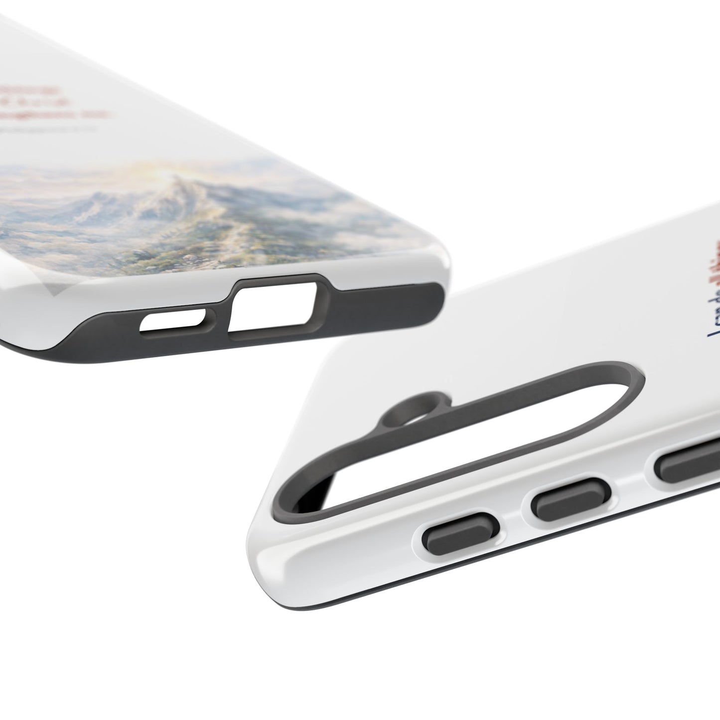 Christian Phone Case – “I Can Do All Things Through Christ” Inspirational Tough Case