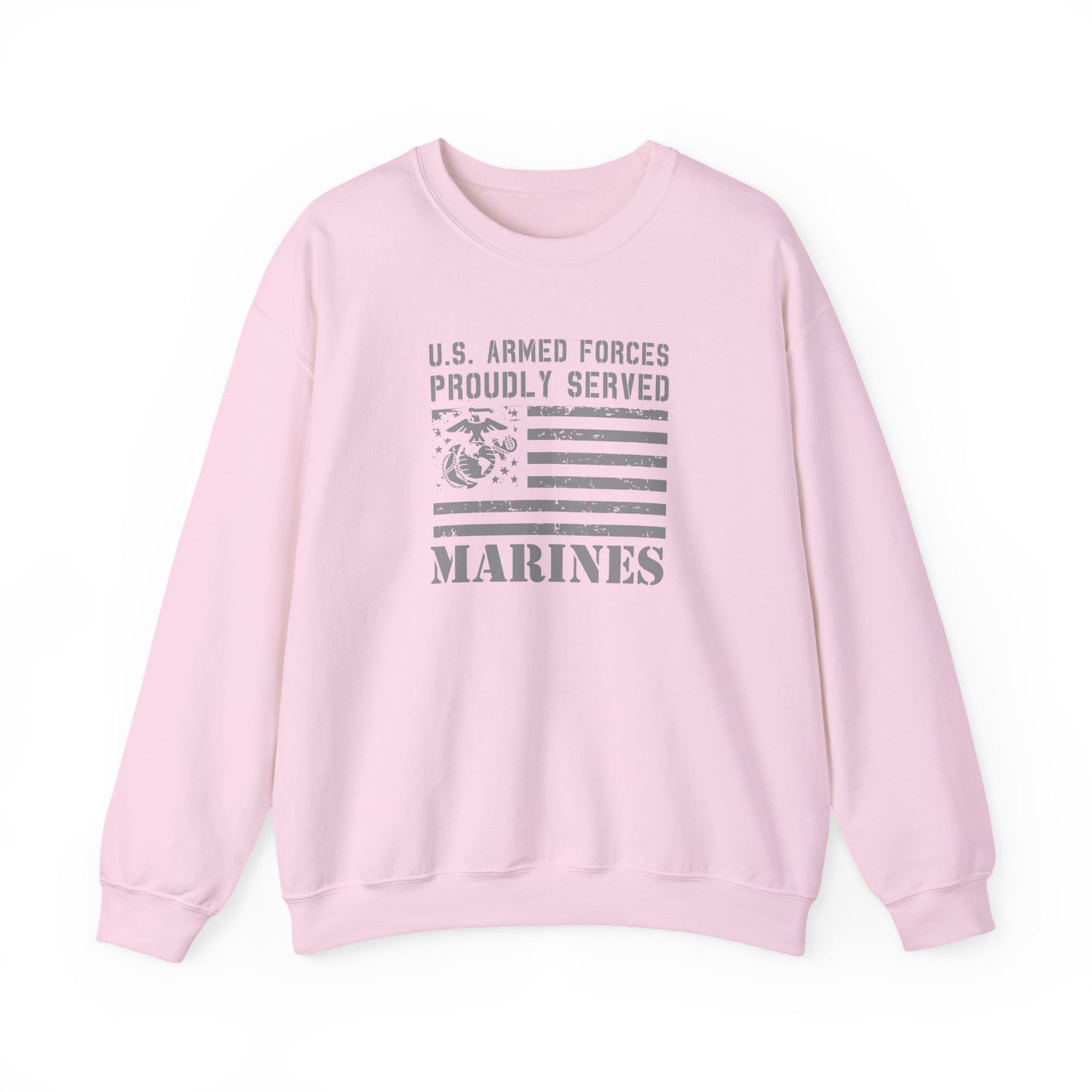 U.S. Armed Forces Proudly Served Marines Sweatshirt