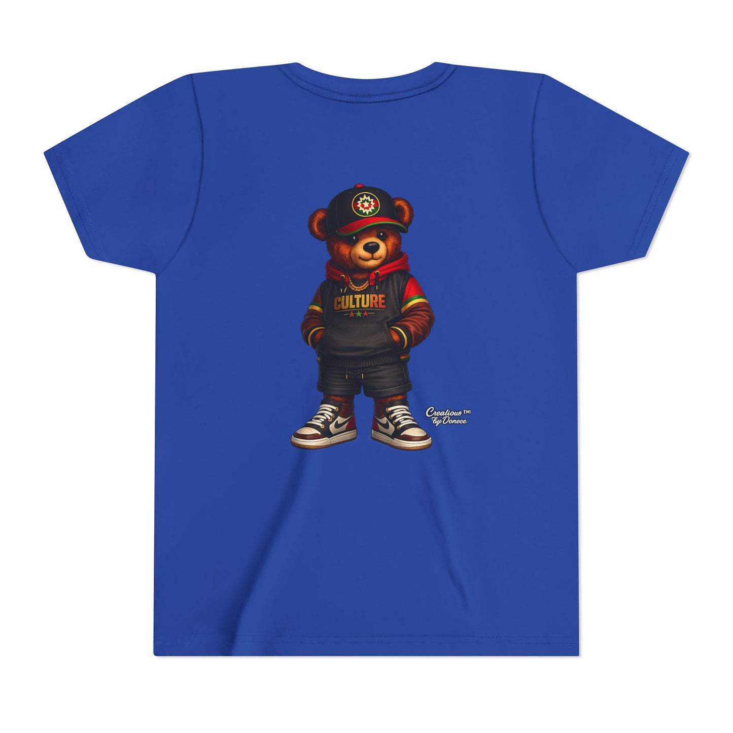 Youth Tee — Urban Bear "Culture" Graphic