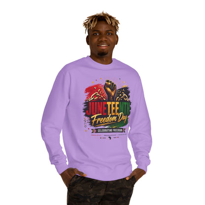 Juneteenth Freedom Day Sweatshirt — Celebrating Freedom Crewneck