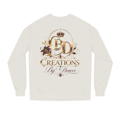 Crewneck Sweatshirt — Creations By Donece Gold Logo Crewneck
