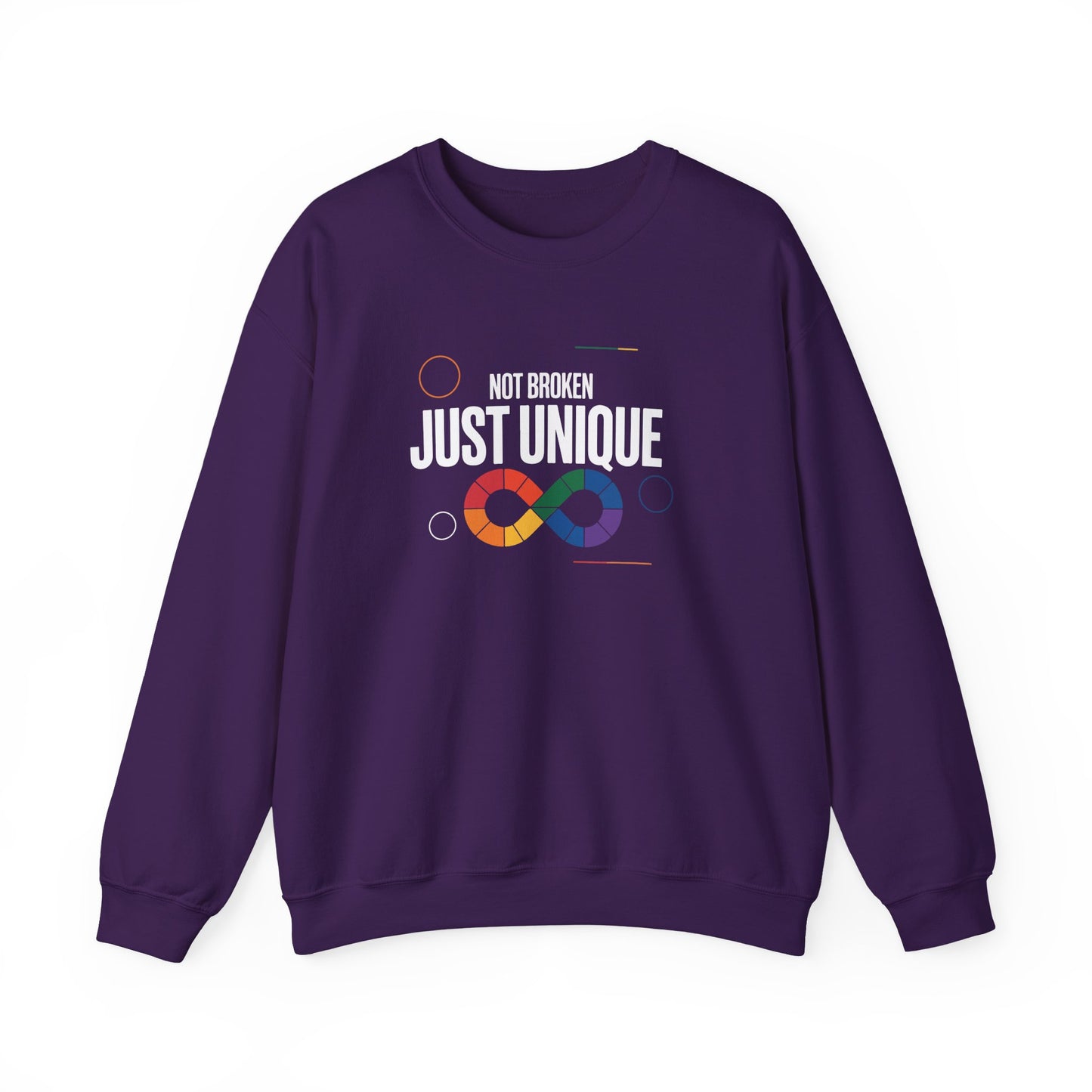 Not Broken Just Unique Sweatshirt