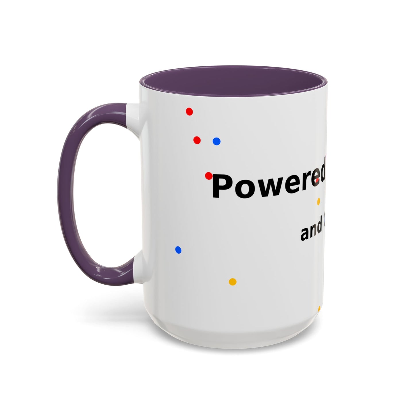 ADHD and Coffee Accent Mug — Funny Neurodivergent Travel Coffee Cup