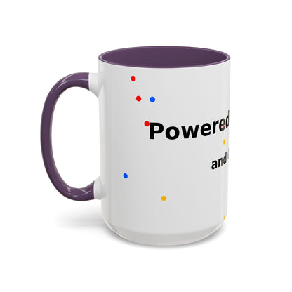 ADHD and Coffee Accent Mug — Funny Neurodivergent Travel Coffee Cup