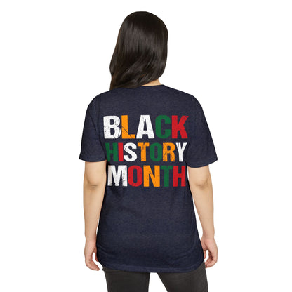 Black History Month T-Shirt – Bold Multicolor Celebration Tee
