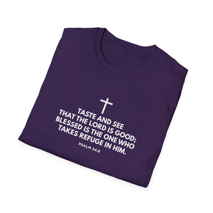 “Taste and See” Psalm 34:8 T-Shirt