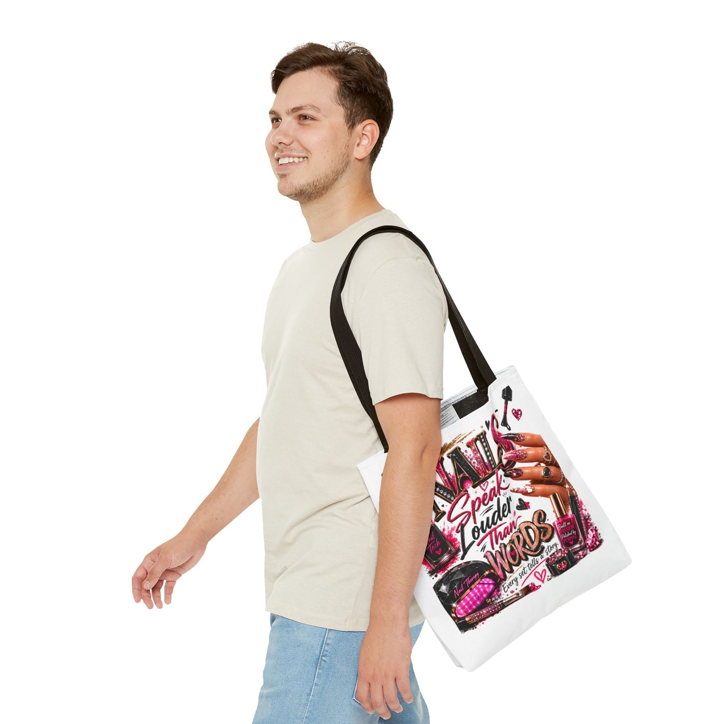Nails Speak Louder Than Words Tote Bag