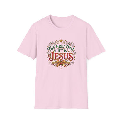 The Greatest Gift Is Jesus T‑Shirt