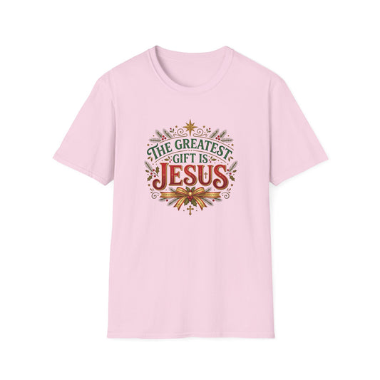 The Greatest Gift Is Jesus T‑Shirt
