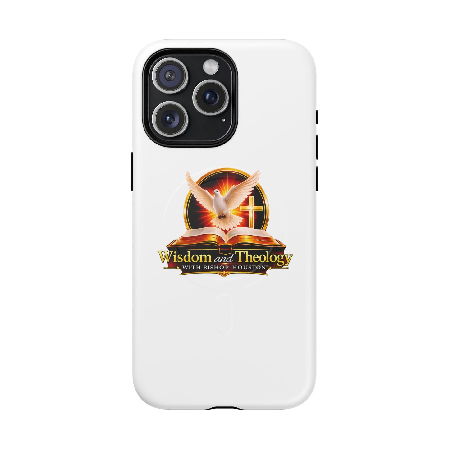 Wisdom and Theology Phone Case — Tough Magnetic Christian iPhone Cover