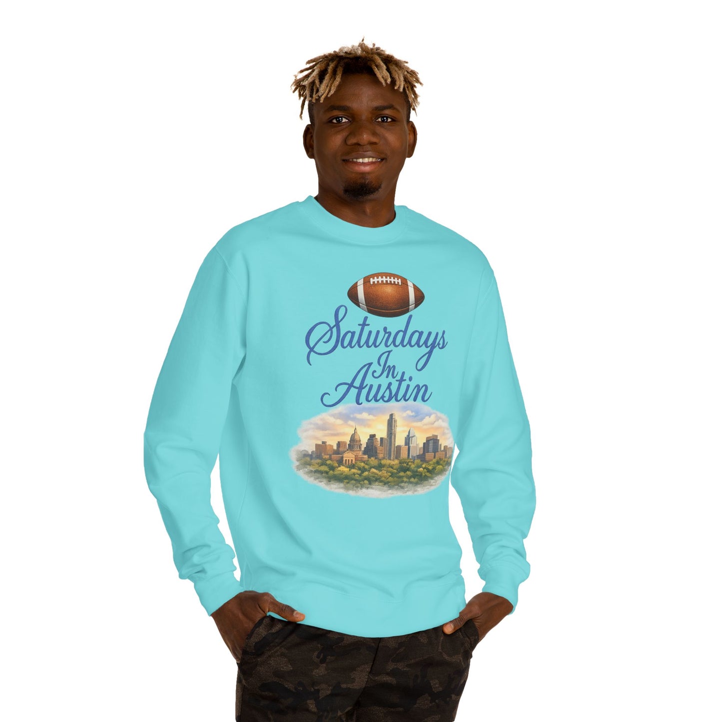 Saturdays in Austin Football Sweatshirt