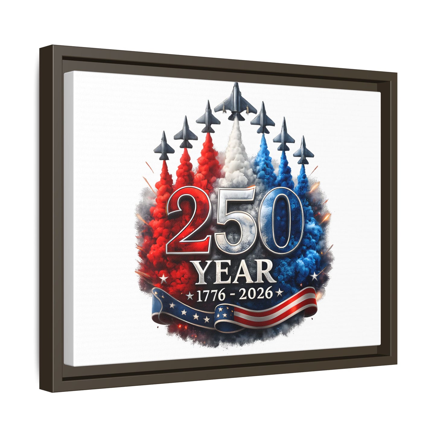 Matte Canvas, Framed (Multi-color)