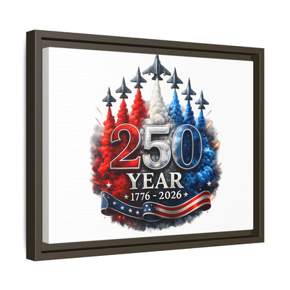 Matte Canvas, Framed (Multi-color)