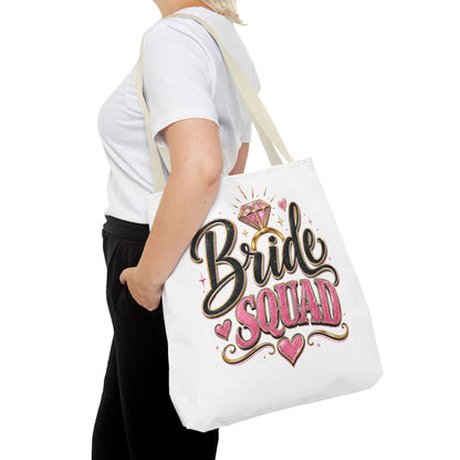 Bride Squad Tote Bag — Bachelorette Party Bridal Party Gift