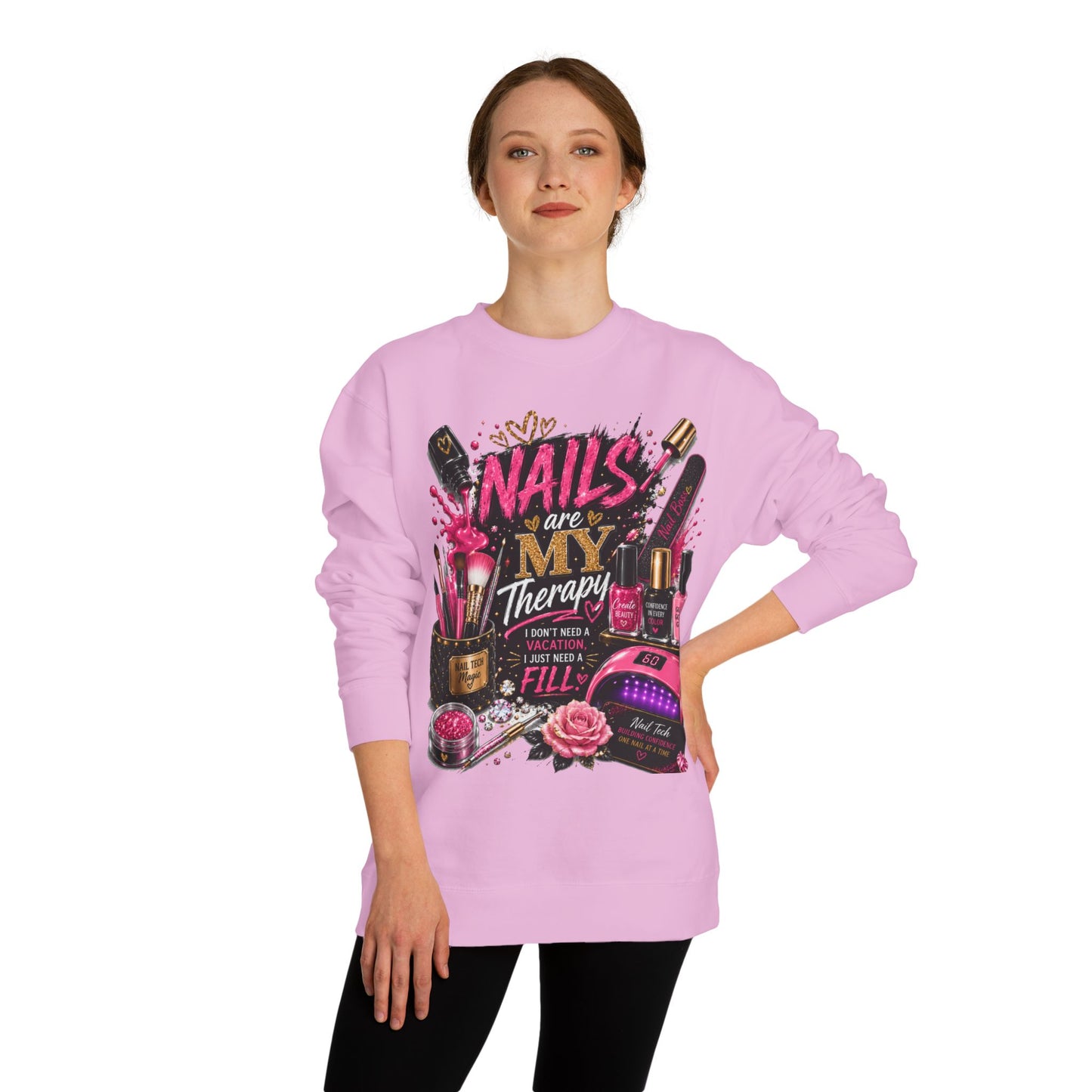 Nails Are My Therapy Sweatshirt