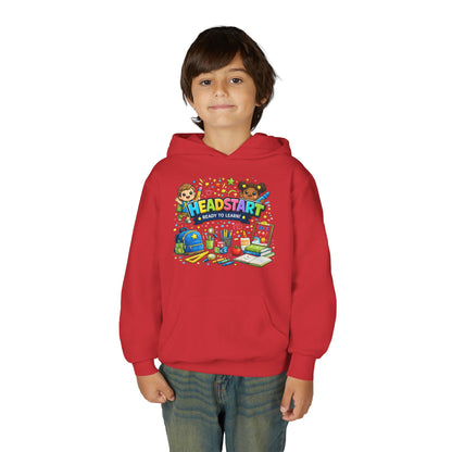 Head Start Kids Hoodie – 'Ready to Learn' Back-to-School Youth Sweatshirt