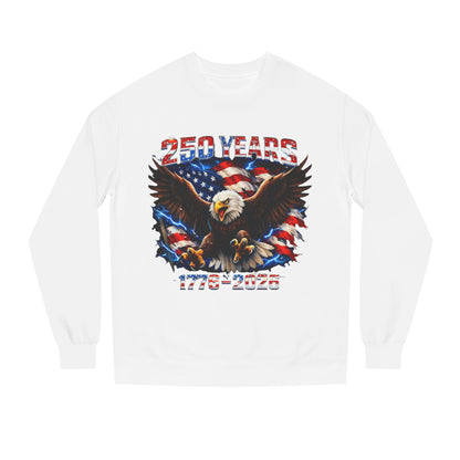 250 Years 1776–2026 Eagle Flag Sweatshirt