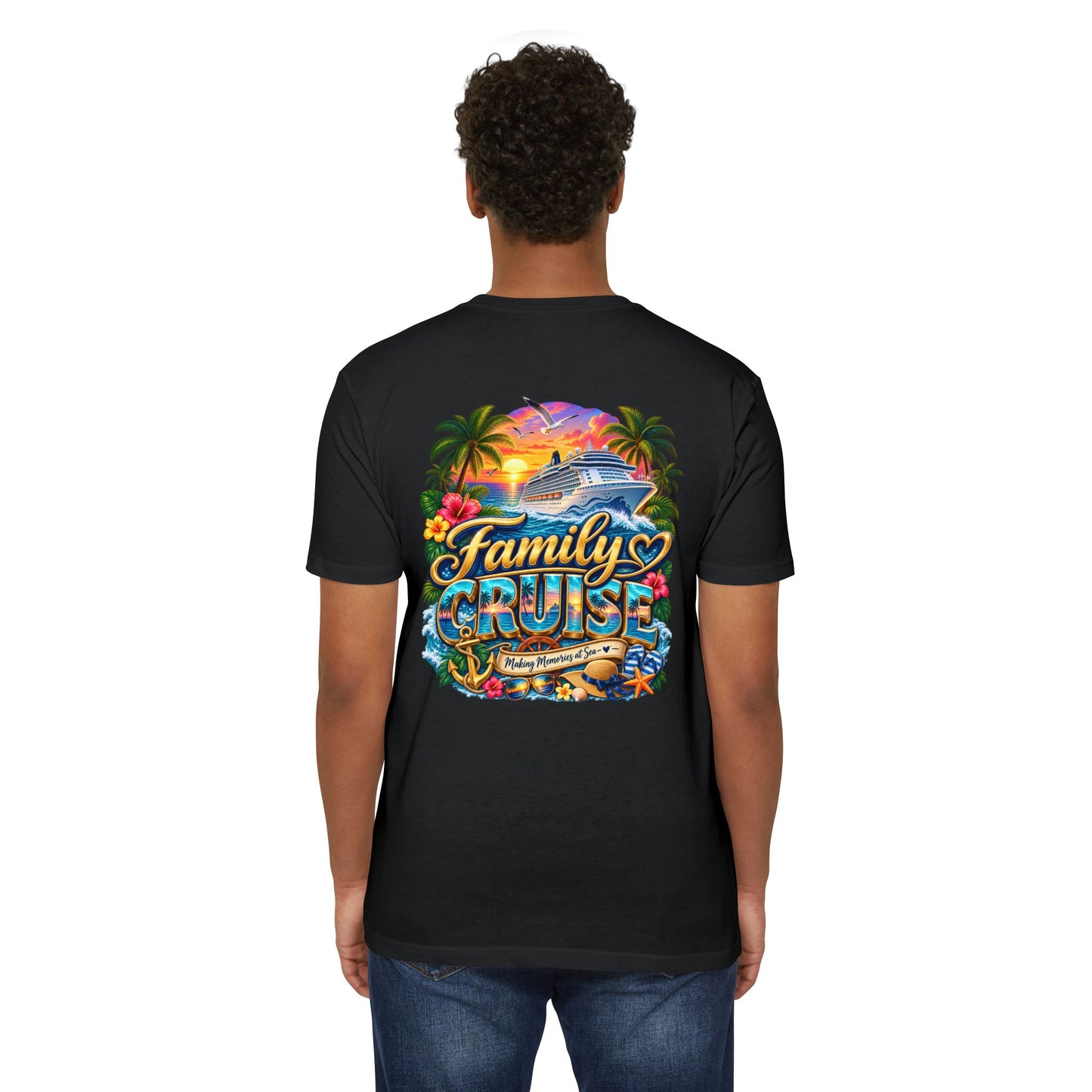 Family Cruise T-Shirt — Tropical Vacation Crew Cruise Shirt