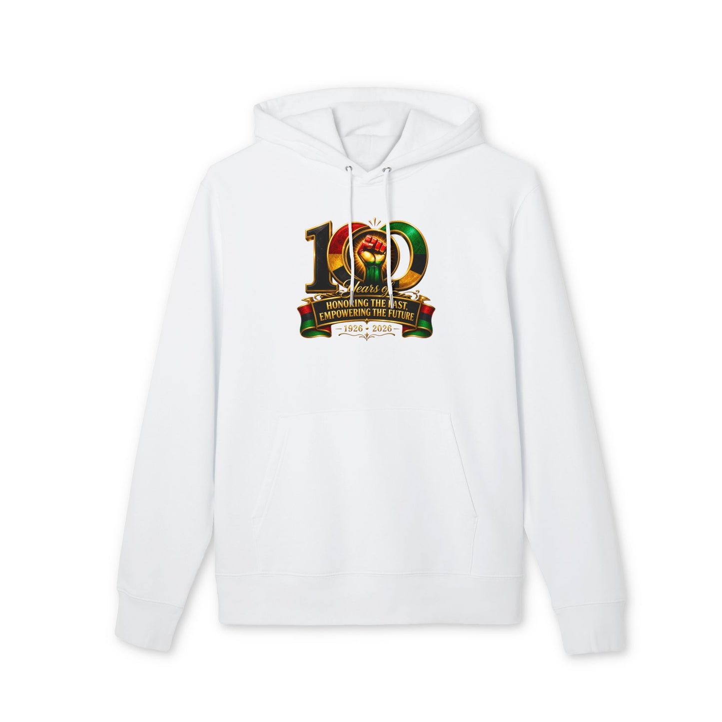 100 Years Commemorative Hoodie - "Honoring the Past, Empowering the Future" Anniversary Sweatshirt