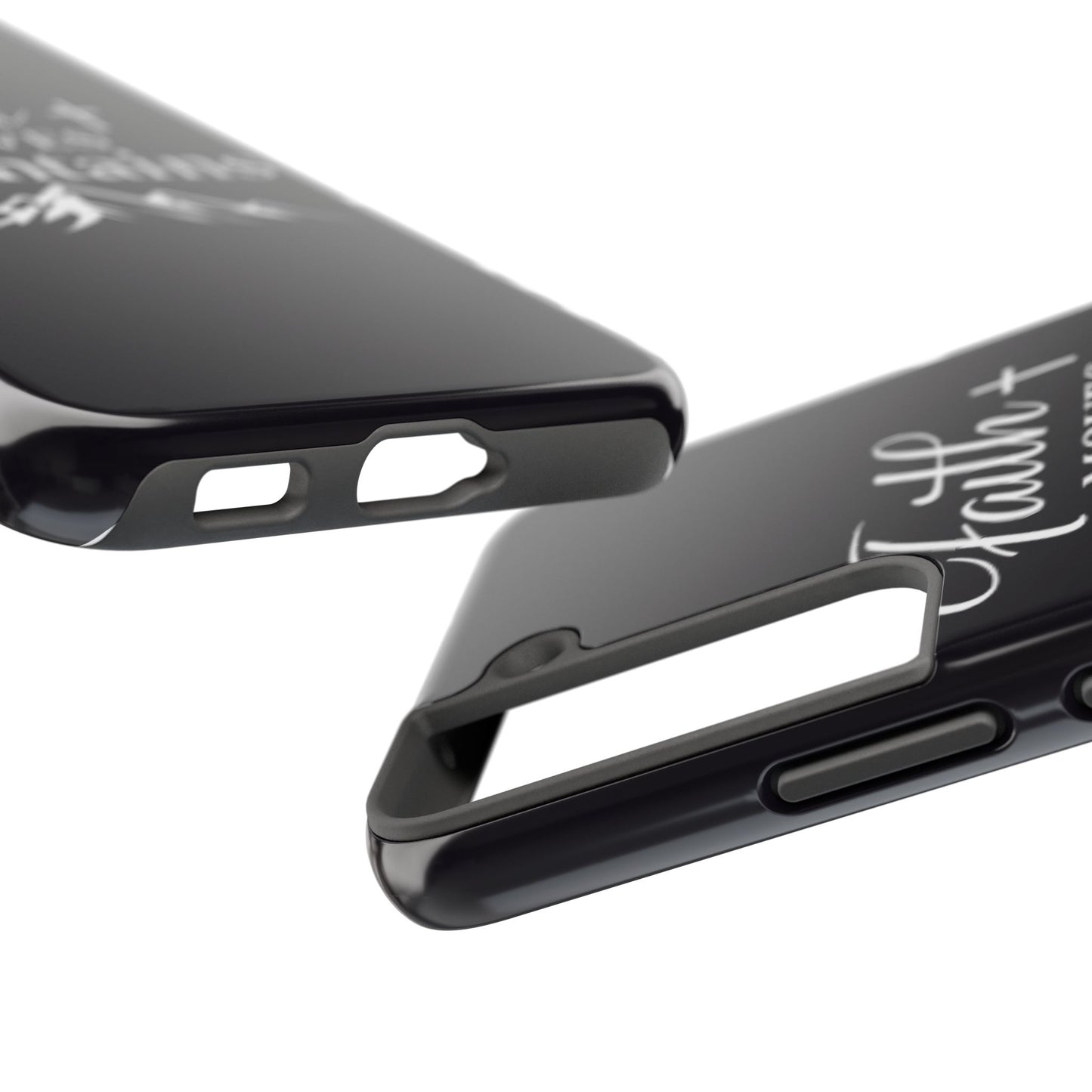 Faith Moves Mountains Tough Phone Case — Christian Inspirational Mountain Design