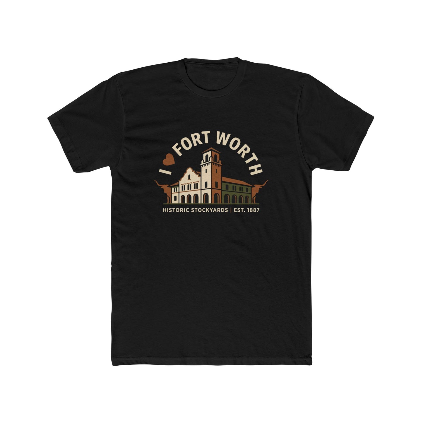 Fort Worth Historic Stockyards Tee — I  Fort Worth Graphic T-Shirt