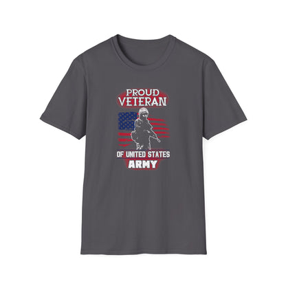 Proud Veteran United States Army  T-Shirt